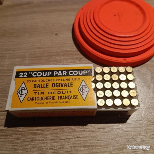 Munitions 22lr 22"coup par coup" - Pour collectionneur. tat Impeccable