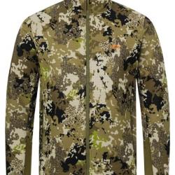 Pull hybride HunTec Flash Couleur camo vert