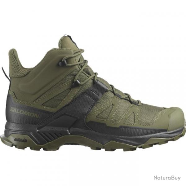 Chaussures Salomon X ULTRA Forces MID Noir / Ranger green 4.5 UK - 37 1/3 EU Ranger Green/Noir