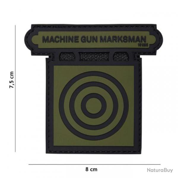 Patch 3D PVC Machine gun marksman avec velcro | 101 Inc (0001 5327)