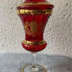 Verre / Coupe Kiddouch, en verre de Murano