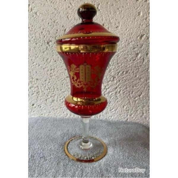 Verre / Coupe Kiddouch, en verre de Murano