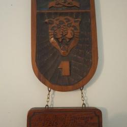 Plaquette décorative 1 bataillon d'infanterie de forêt brésilienne