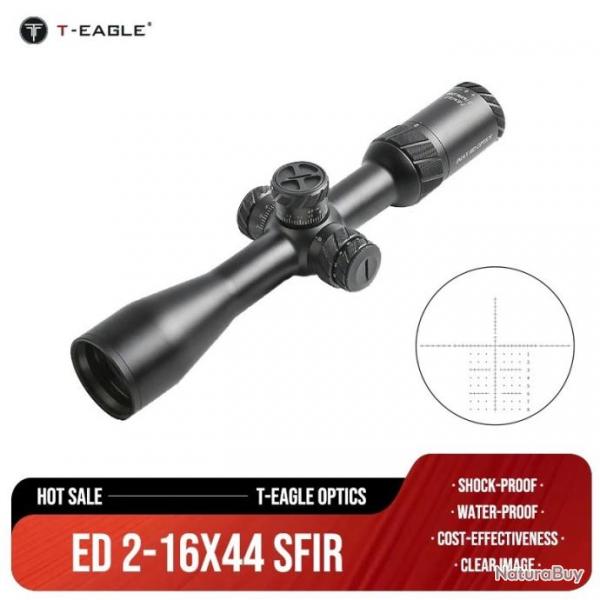 T-Eagle ED 2-16X44 SF 11mm haut Paiement en 3 ou 4 fois - LIVRAISON GRATUITE !!