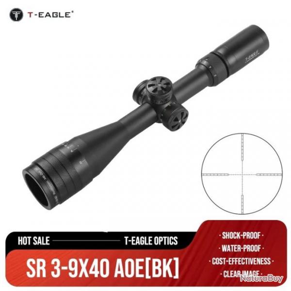 T-Eagle SR 3-9X40-AOE(BK) 11MM Haut paiement en 3 ou 4 fois -