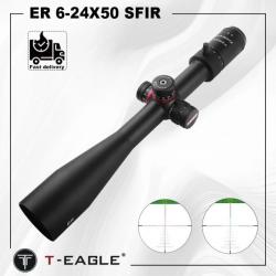 T-EAGLE  ER 6-24X50 SFIR 11mm Bas paiement en 3 ou 4 fois - LIVRAISON GRATUITE !!