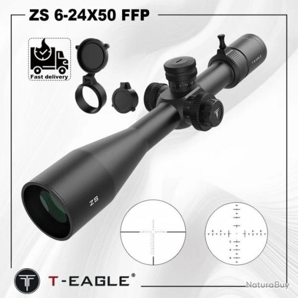 T-EAGLE  ZS 6-24X50 FPP paiement en 3 ou 4 fois - LIVRAISON GRATUITE !!