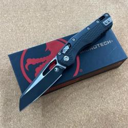 MCT210T1PMBK Couteau Microtech MSI Ram-Lok Black Lame Acier M390K Made In USA Clip