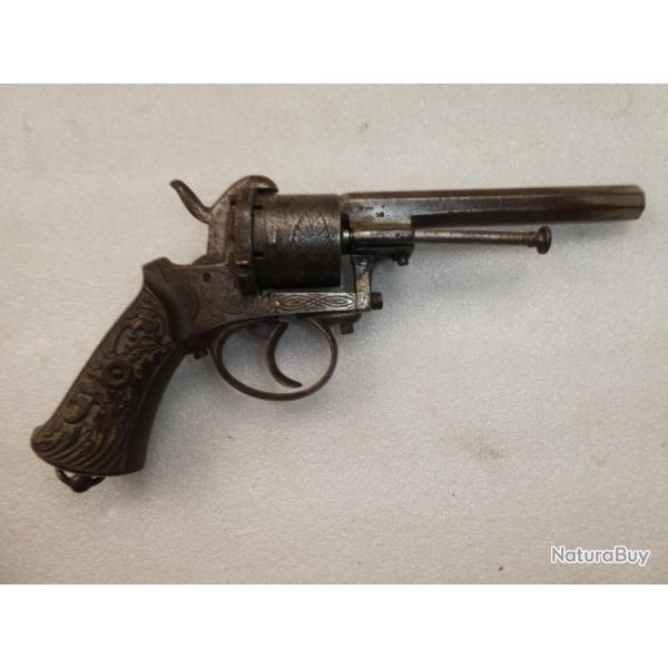 revolver a broches cal 9mm sortie de grenier