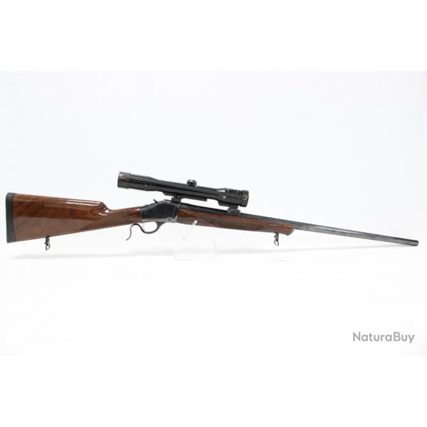 OCCASION CARABINE A BLOC TOMBANT BROWNING 1885 CAL 270WIN + LUNETTE