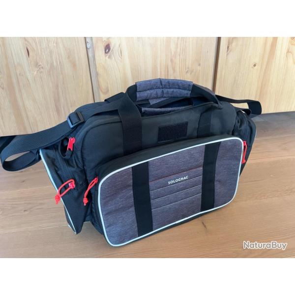 SAC DE TIR SOLOGNAC DECATHLON SAC TRANSPORT BALL-TRAP 250 CARTOUCHES