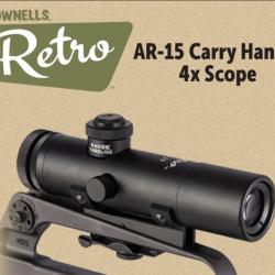 BROWNELLS RETRO 4X CARRYHANDLE SCOPE