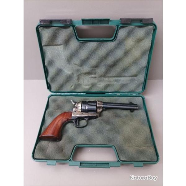 RVOLVER UBERTI SAA MOD 1873 CATTLEMAN calibre 45LC, canon miroir avec mallette