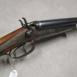 Joli fusil HUSQVARNA modèle 1877, Cal 16 à chiens, à 1 euro sans prix de réserve!!!