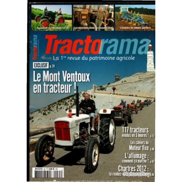 tractorama 35 , mont ventoux en tracteur, massey, marshall 12-20 1936, histoire du labour part 2,