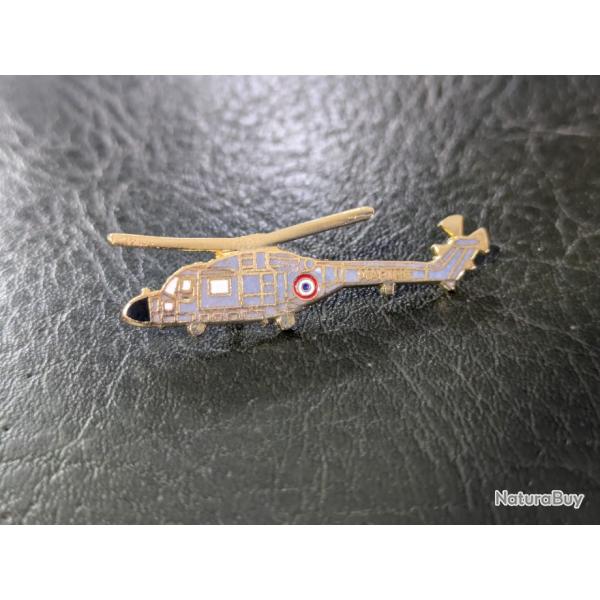 * pins pin's insigne militaire helicoptere westland lynx marine nationale aerospatiale patch badge T