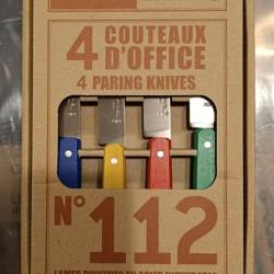 ENSEMBLE DE 4 COUTEAUX D OFFICE OPINEL port inclus ref:opi02