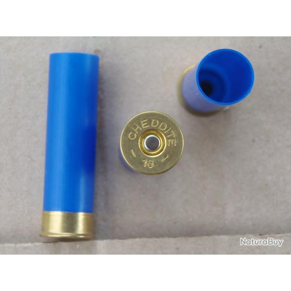 200 douilles Cheddite plastique calibre 16/67 amorce CX 1000