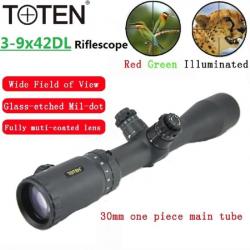 TOTEN Lunette de Visée 3-9x42 Scope tube de 30mm paiement en 3 ou 4 fois  - LIVRAISON GRATUITE !!