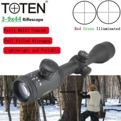 TOTEN Lunette de Visée 3-9x44 paiement en 3 ou 4 fois  - LIVRAISON GRATUITE !!