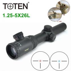 TOTEN Lunette de Visée 1.25-5X26L Scope paiement en 3 ou 4 fois  -