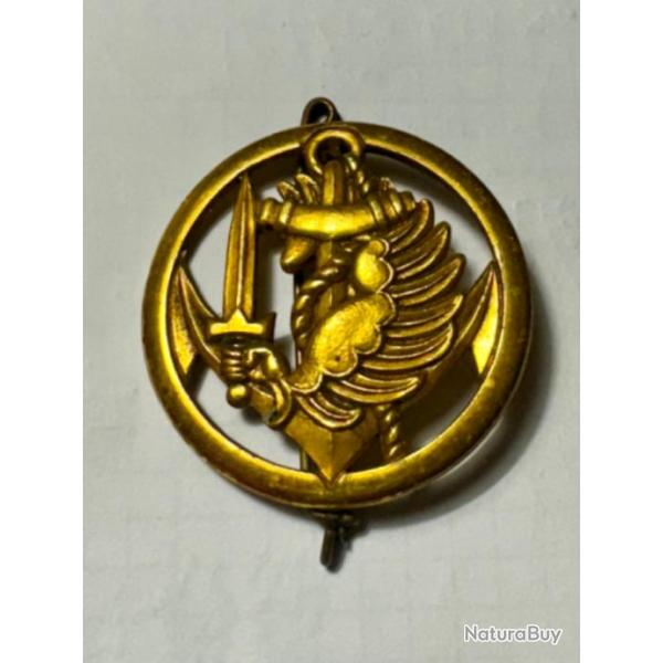 Insigne militaire de bret, parachutiste infanterie de marine, SAS,Indochine