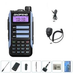 Talkie-Walkie Baofeng UV-16 Pro (Bleu) + Micro - LIVRAISON GRATUITE