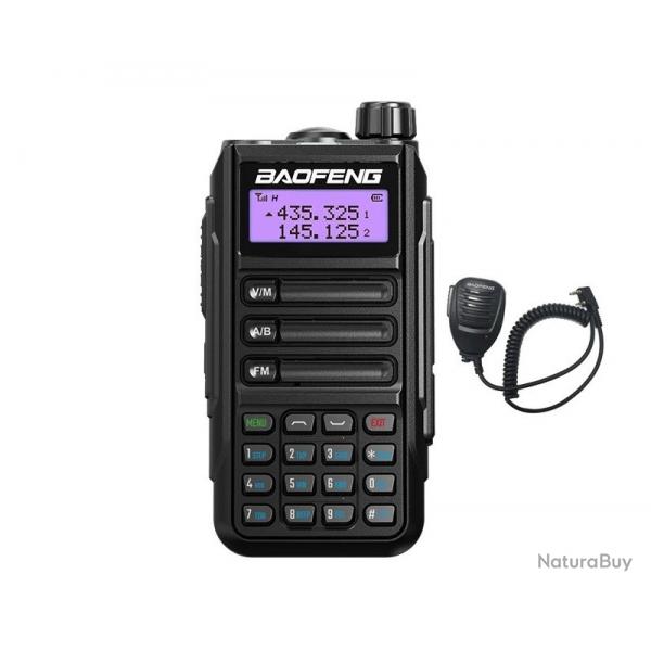 Talkie-Walkie Baofeng UV-16 Pro (Noir) + Micro - LIVRAISON GRATUITE