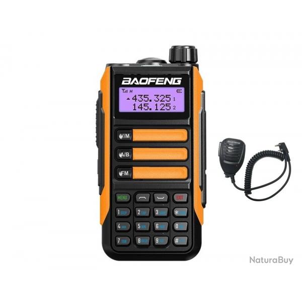 Talkie-Walkie Baofeng UV-16 Pro (Orange) + Micro - LIVRAISON GRATUITE