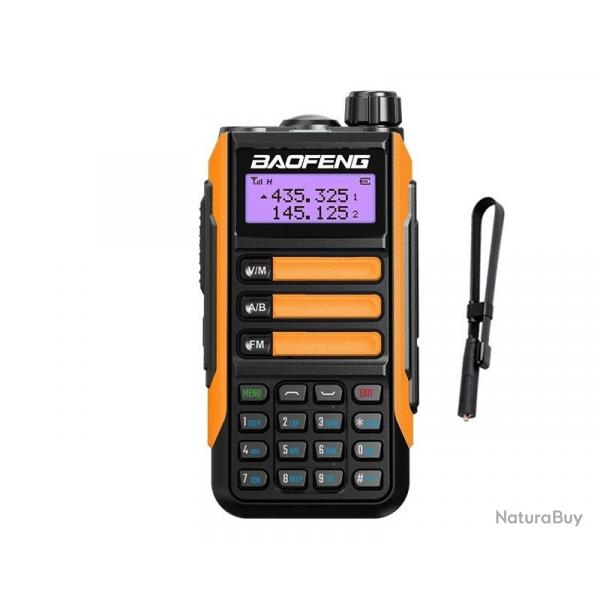 Talkie-Walkie Baofeng UV-16 Pro (Orange) + Antenne Pliante - LIVRAISON GRATUITE