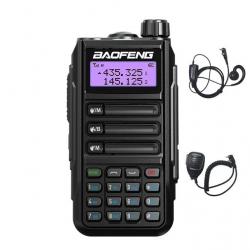 Talkie-Walkie Baofeng UV-16 Pro (Noir) + Micro et écouteur - LIVRAISON GRATUITE