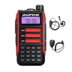 Talkie-Walkie Baofeng UV-16 Pro (Rouge) + Micro et écouteur - LIVRAISON GRATUITE