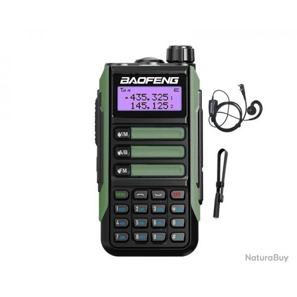 Talkie-Walkie Baofeng UV-16 Pro (Vert) + Antenne pliante et couteur - LIVRAISON GRATUITE