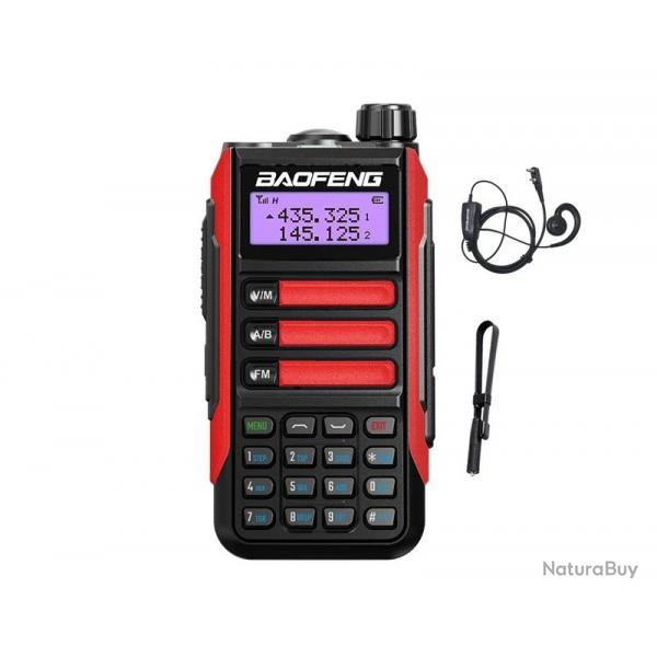 Talkie-Walkie Baofeng UV-16 Pro (Rouge) + Antenne pliante et couteur - LIVRAISON GRATUITE