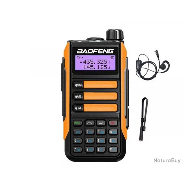 Talkie-Walkie Baofeng UV-16 Pro (Orange) + Antenne pliante et couteur - LIVRAISON GRATUITE