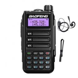 Talkie-Walkie Baofeng UV-16 Pro (Noir) + Antenne pliante et écouteur - LIVRAISON GRATUITE