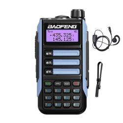 Talkie-Walkie Baofeng UV-16 Pro (Bleu) + Antenne pliante et écouteur - LIVRAISON GRATUITE