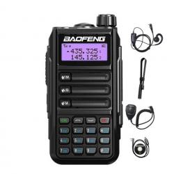 Talkie-Walkie Baofeng UV-16 Pro (Noir) + Antenne, écouteur, micro, cable USB - LIVRAISON GRATUITE