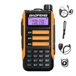 Talkie-Walkie Baofeng UV-16 Pro (Orange) + Antenne, écouteur, micro, cable USB - LIVRAISON GRATUITE