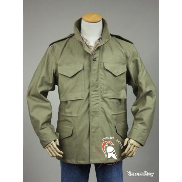 Veste M65 Kaki US Field Jacket Militaria Premium WW2