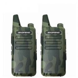 Paire de Talkies-Walkies Baofeng BF-T20 (Camo) - LIVRAISON GRATUITE