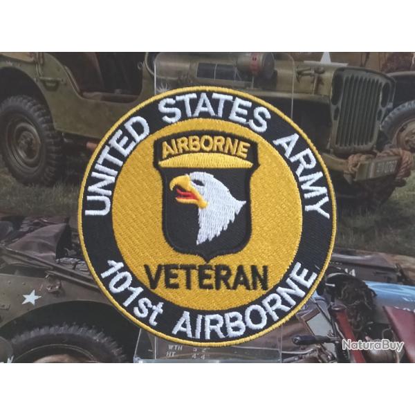 United States Army 101 Airborne VETERAN - 90 mm