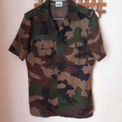 Chemise camouflage emplacement pour badges Paul Boyé