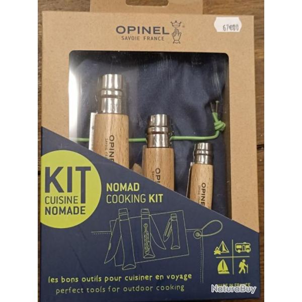 KIT CUISINE NOMADE DE CHEZ OPINEL  port offert par Mondial Relay ref:opi09