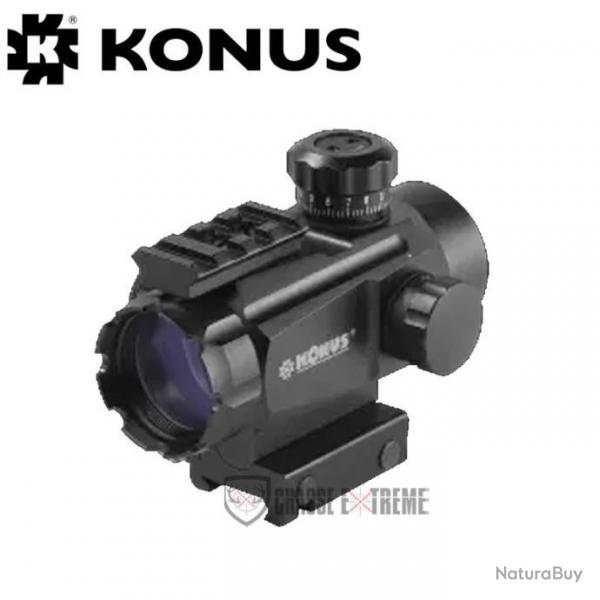 Point Rouge KONUS Sightpro 1X35 4 Rticules Lumineux Interchangeables Rouge-Vert