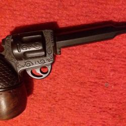 pipe en forme de revolver collection soldat western militaria deco