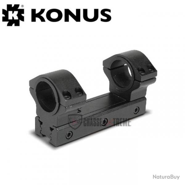 Montage KONUS Universal Mode pour Rail Weaver/Picatinny Diam 25.4 et 30mm