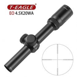 T-Eagle Lunette De Visée EO 4.5x20 WA 11mm Haut Paiement en 3 ou 4 fois - LIVRAISON GRATUITE !!