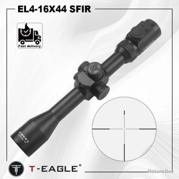 T-Eagle Lunette De Vise EL 4-16X44 SFIR 11mm Bas Paiement en 3 ou 4 fois - LIVRAISON GRATUITE !!