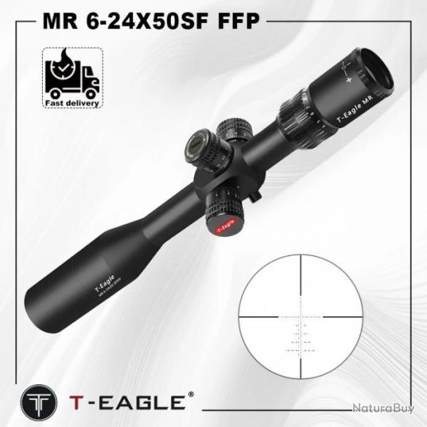 T-Eagle MR 6-24X50 SF FFP 20mm Haut Paiement en 3 ou 4 fois -